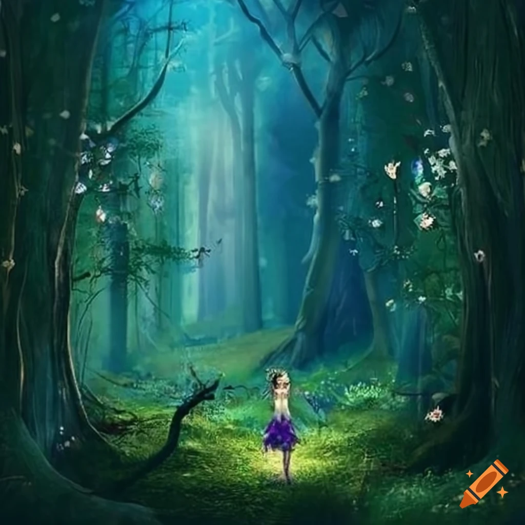 Forest Fairies Wallpaper