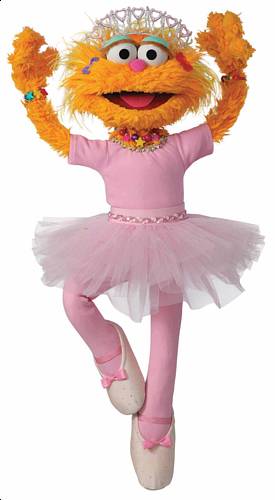 Sesame Street S Zoe Loves To Dance Your Youngster Will Love Standing