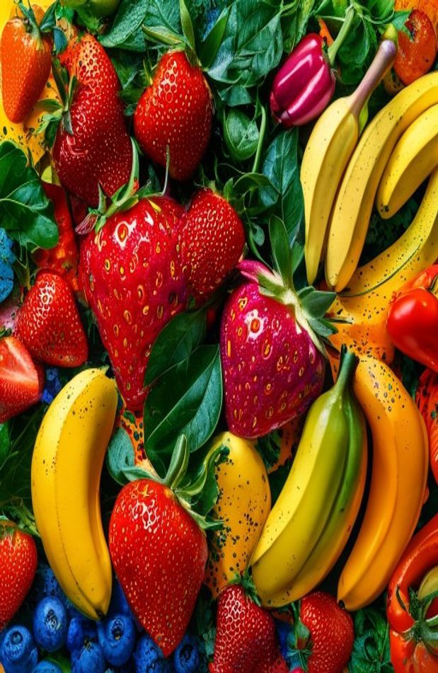 Wallpaper Fruits And Vegetables