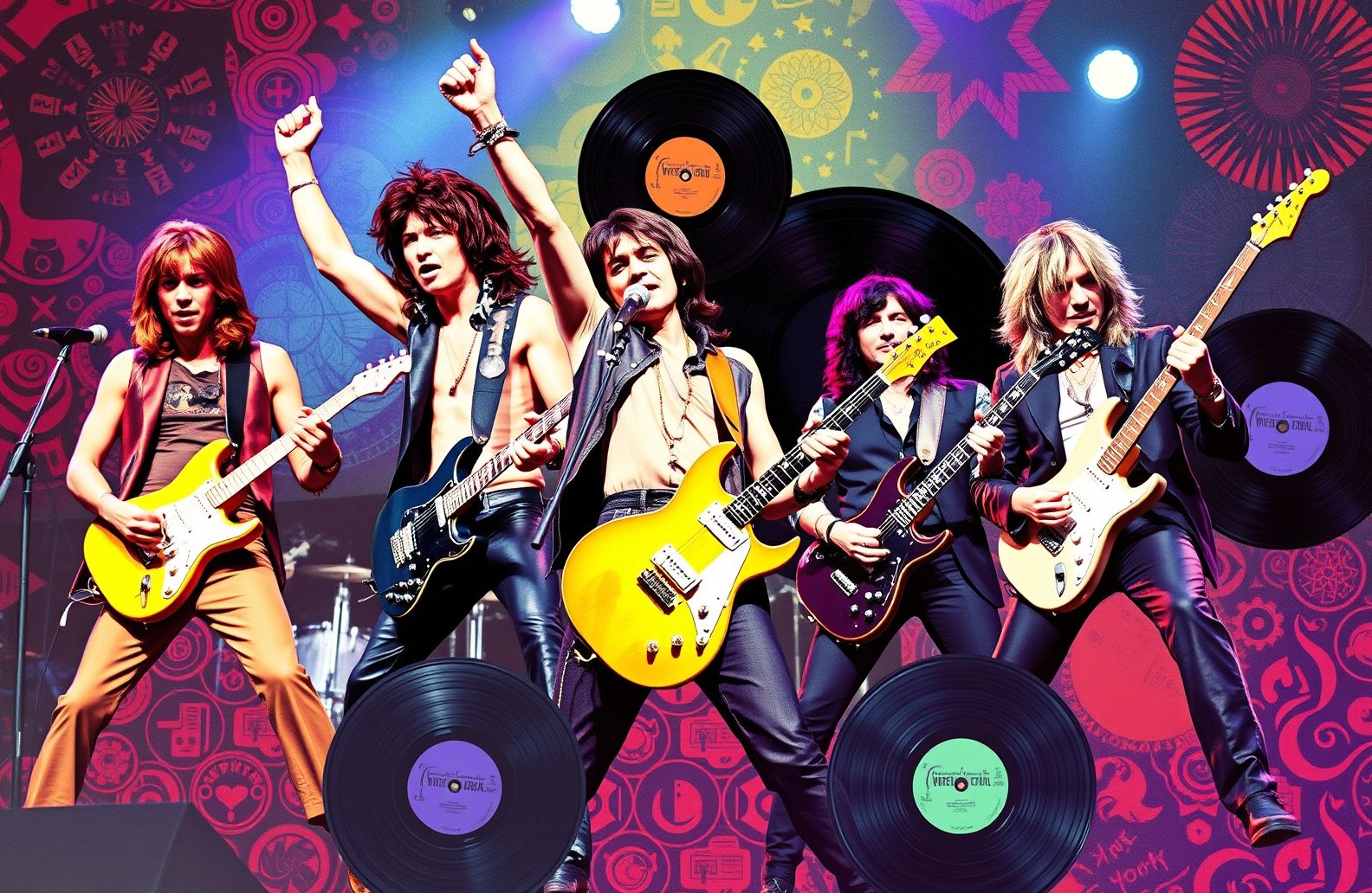 Classic Rock Bands Wallpaper