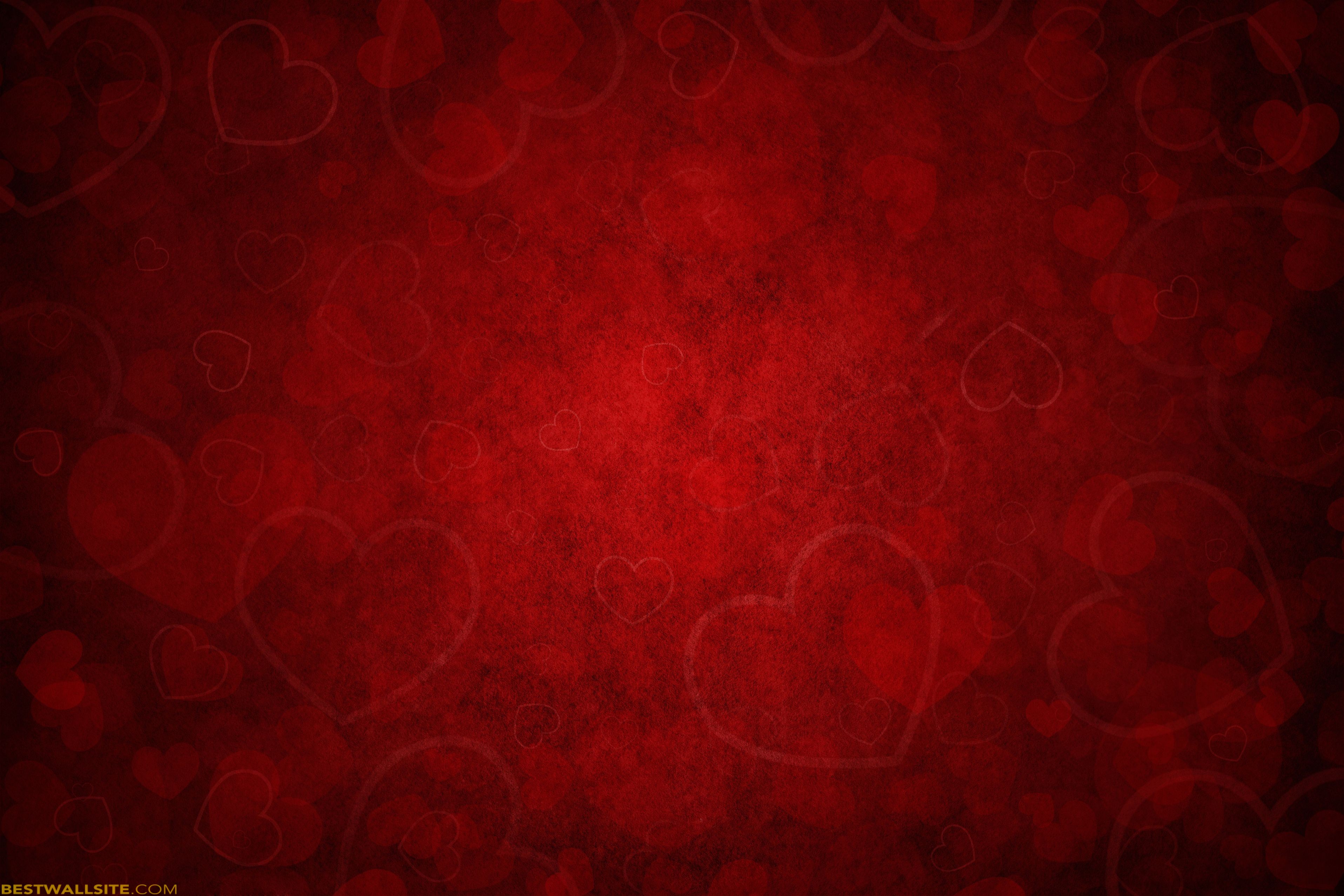 Blood Red Hearts Screensaver Bestwallsite