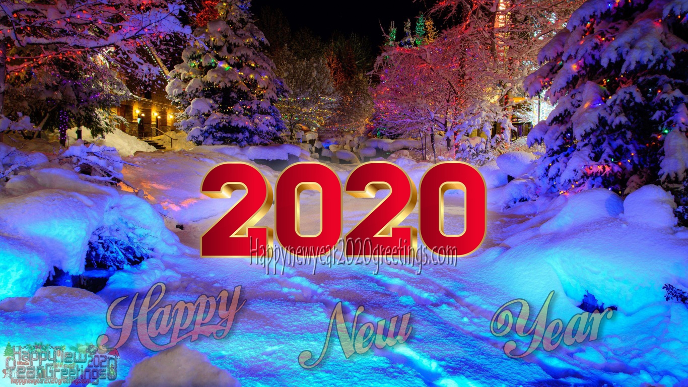 Happy New Year Nature HD Image