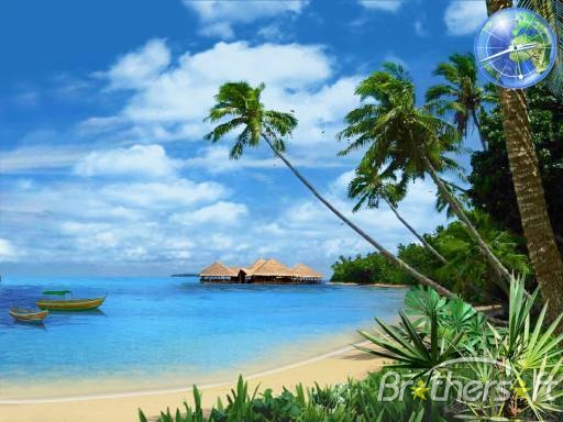 Download Free 3D Ocean Beaches Screensaver 3D Ocean Beaches