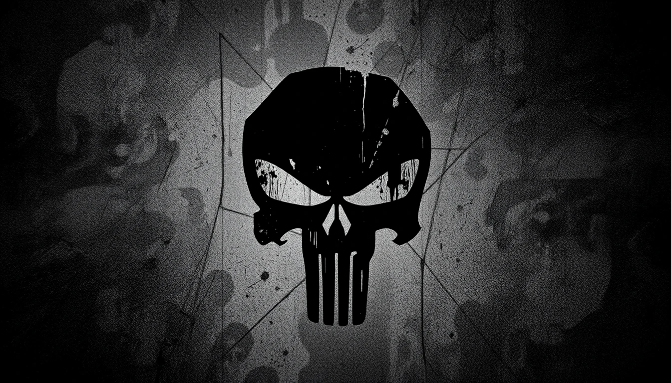 The Punisher Skull Wallpaper