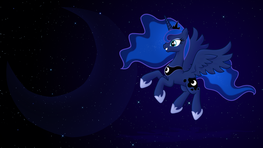 My Little Pony Luna Wallpaper The Cartoon Pictures Database