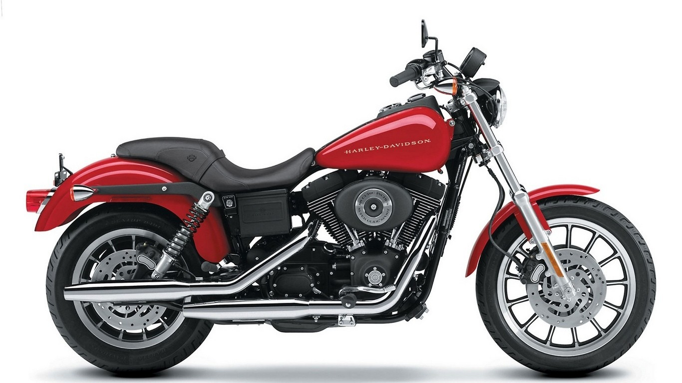 Red Harley Davidson Motorcycle Wallpaper