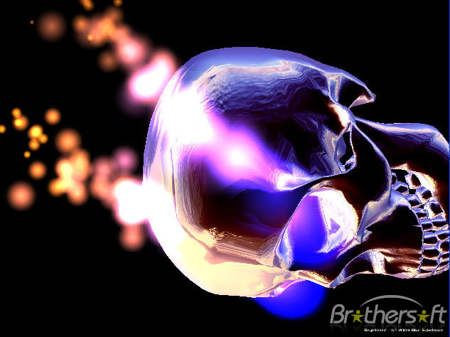 3d Super Skull Screensaver