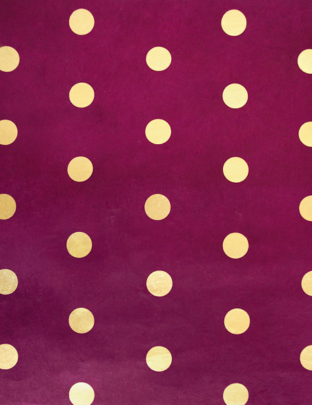 Gold Polka Dots Background