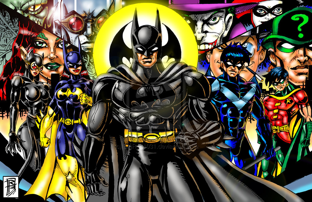 Back Gallery For Batman Family Wallpaper