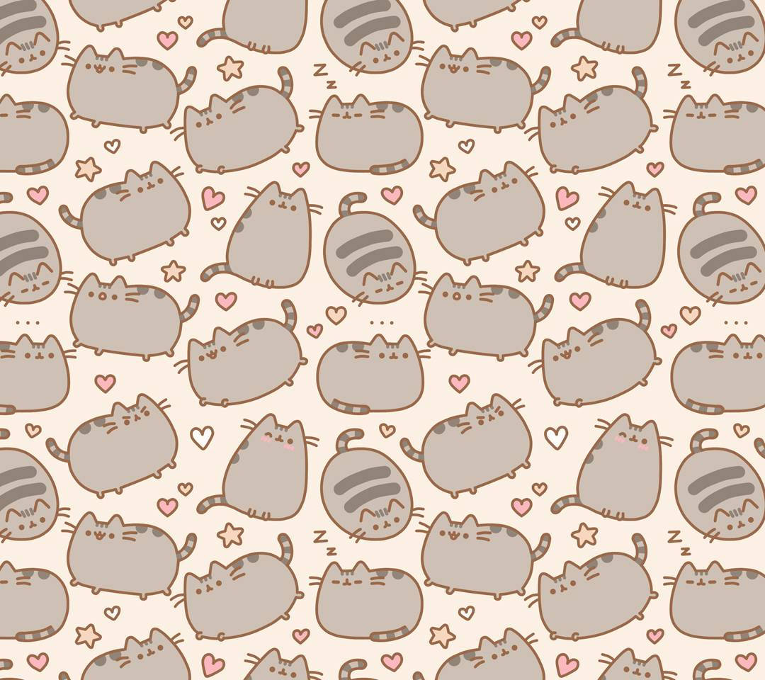 Cute Pusheen Overload Kdmbkafuy2vxpfld Wallpaper