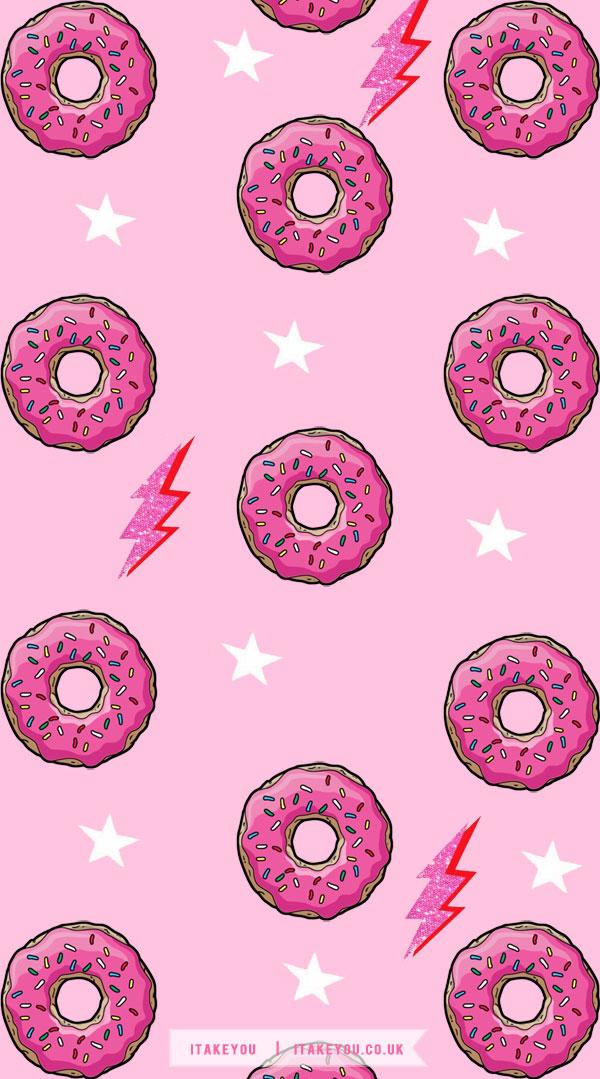 Delightful Summer Wallpaper Ideas Preppy Donut For
