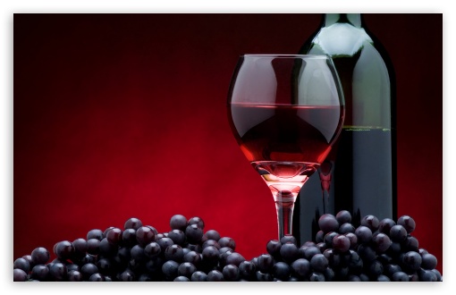 Red Wine Bottle HD Desktop Wallpaper Widescreen High Definition