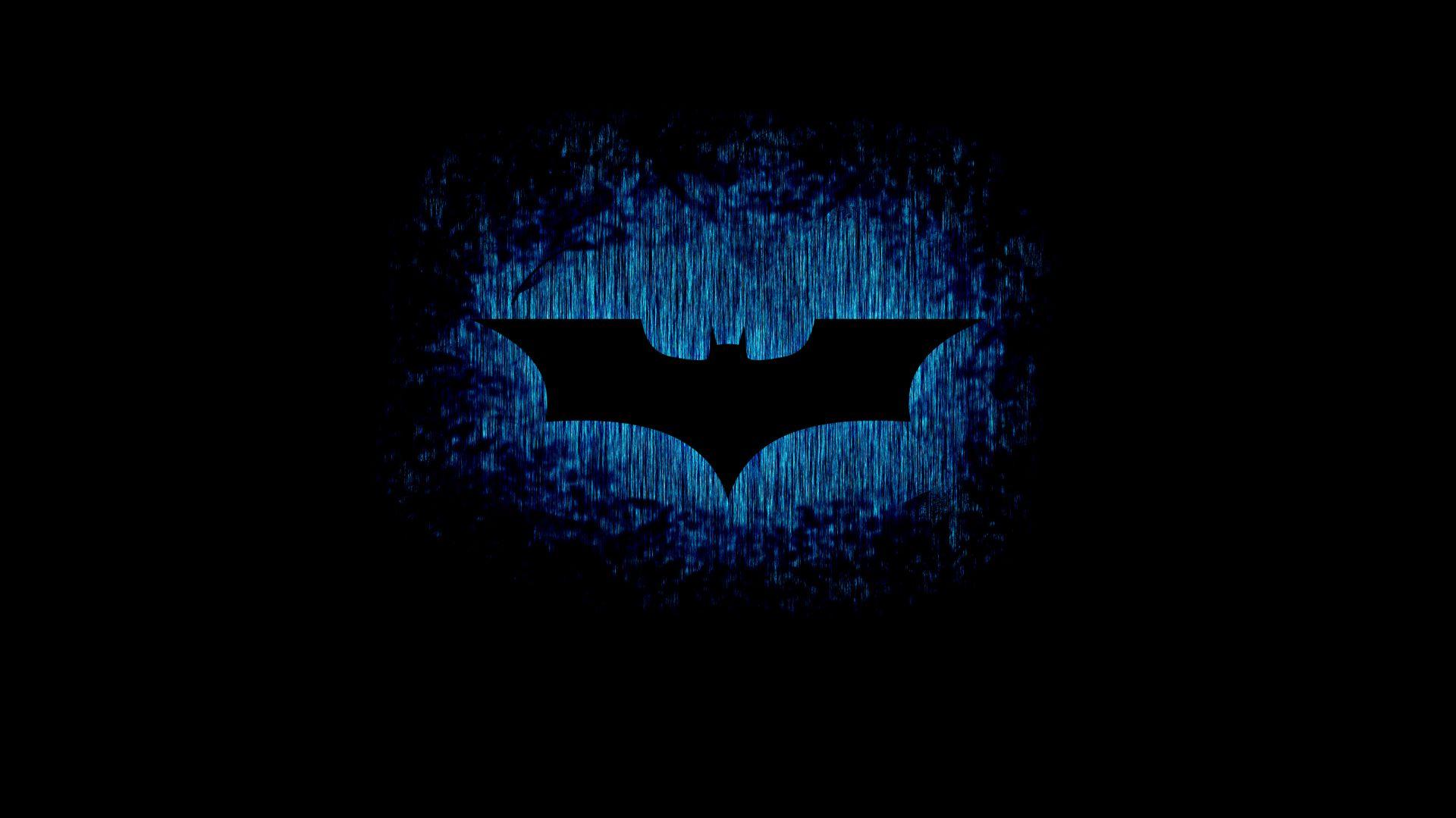 Desktop Wallpaper Batman Sign Logo Dark Minimal 4k HD Image