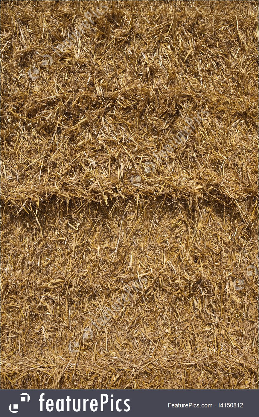 Straw Bale Background