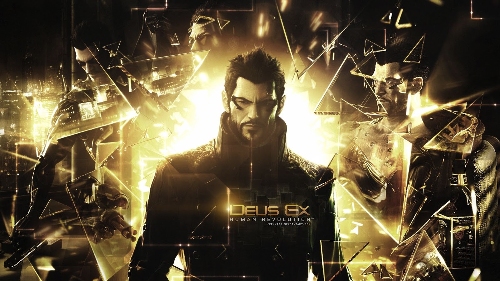 Deus Ex Human Revolution In Full HD Wallpaper 1080p