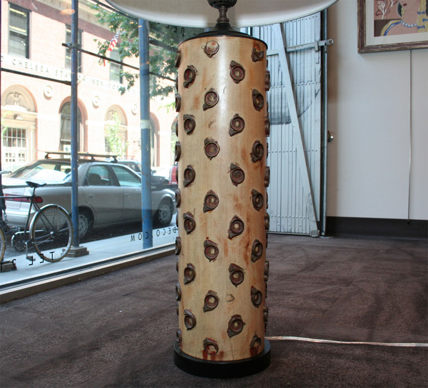 Free download 1940s Wallpaper Roll Lamp at 1stdibs [847x768] for your