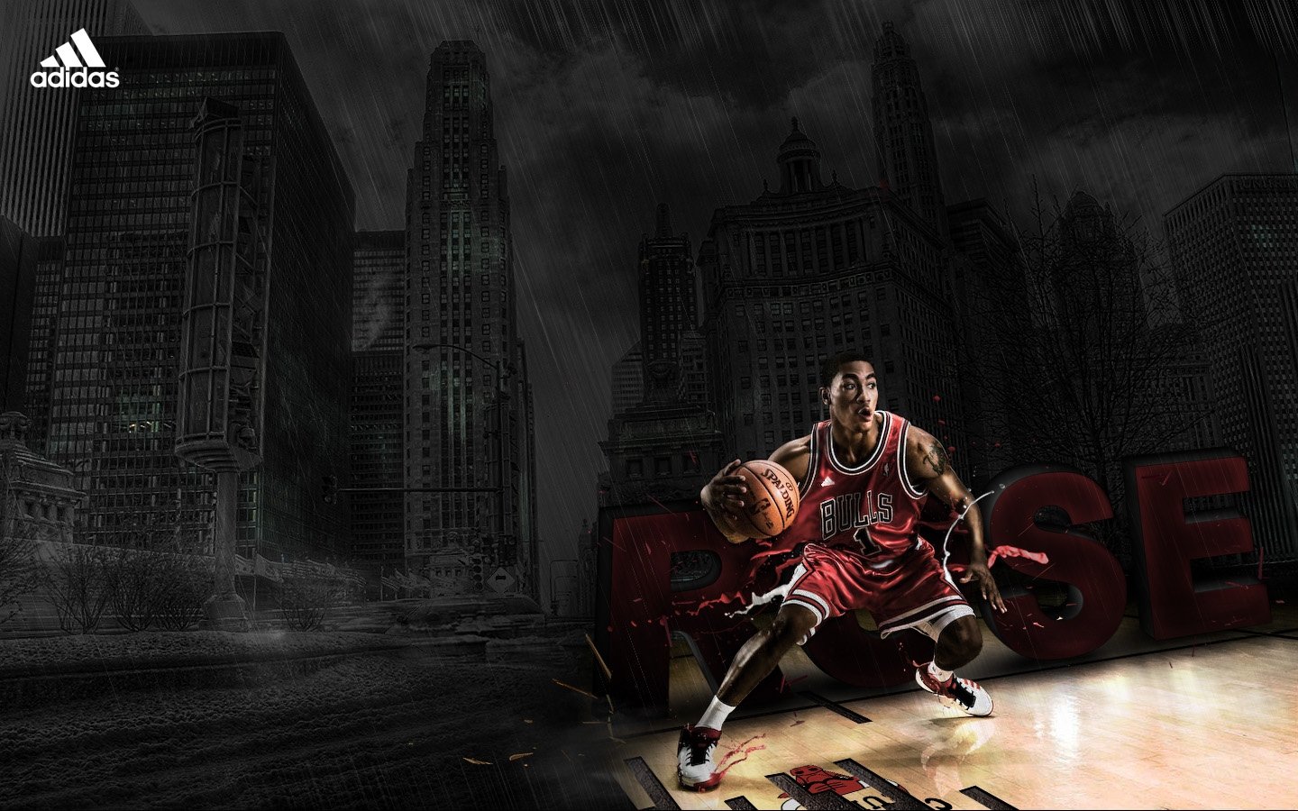 Derrick Rose Chicago Bulls Wallpaper Full HD ImageBankbiz 1440x900
