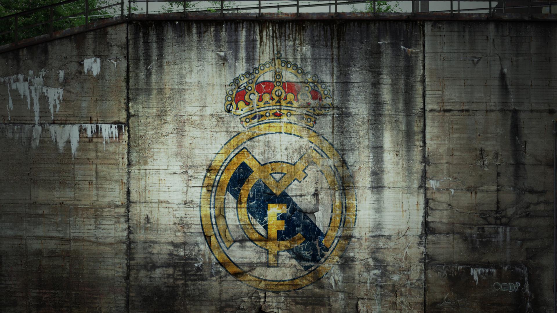 Madrid Logo In Graffiti Style For Wallpaper HD