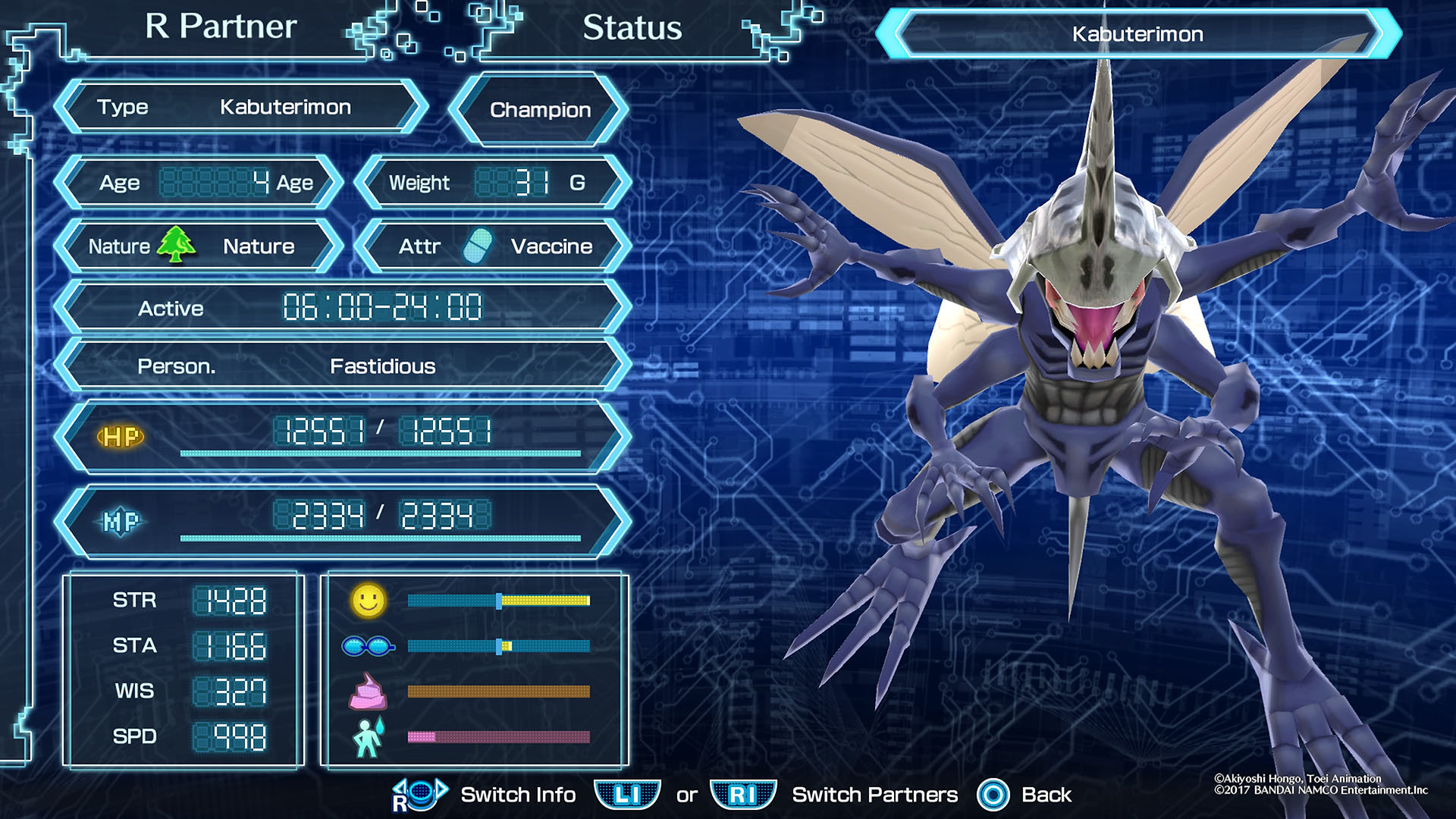Kabuterimon Digimon World Next Order Grindosaur