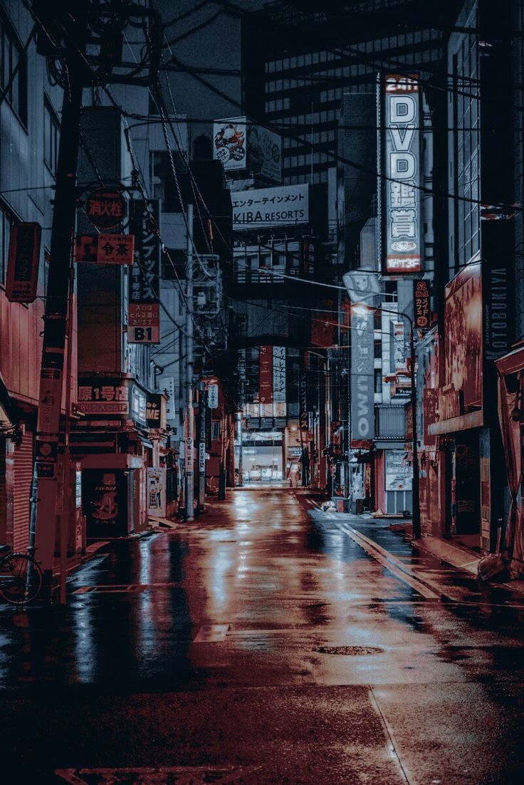 Neon City Aesthetic Wallpaper