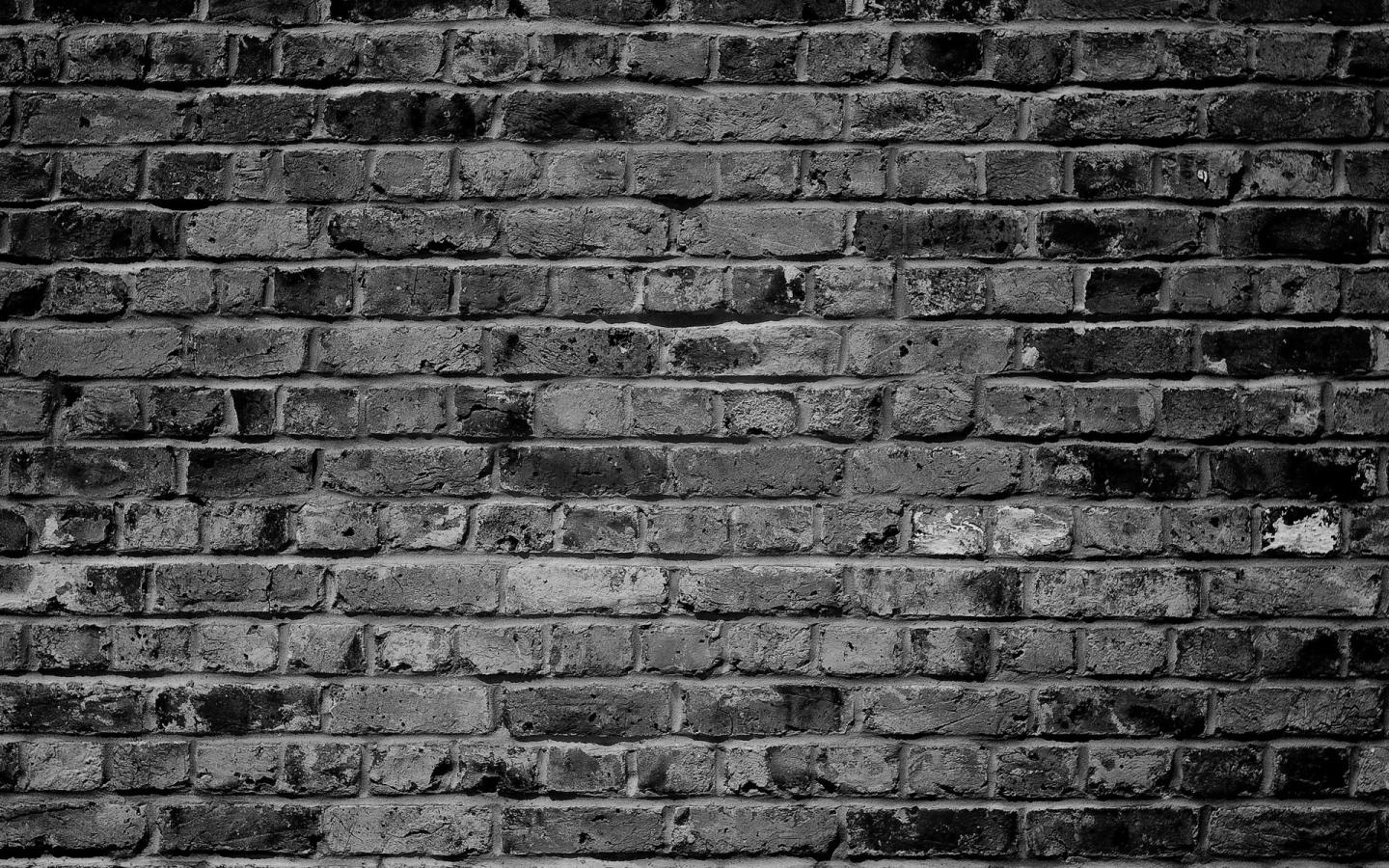 Black And White Brick Wallpaper Zone