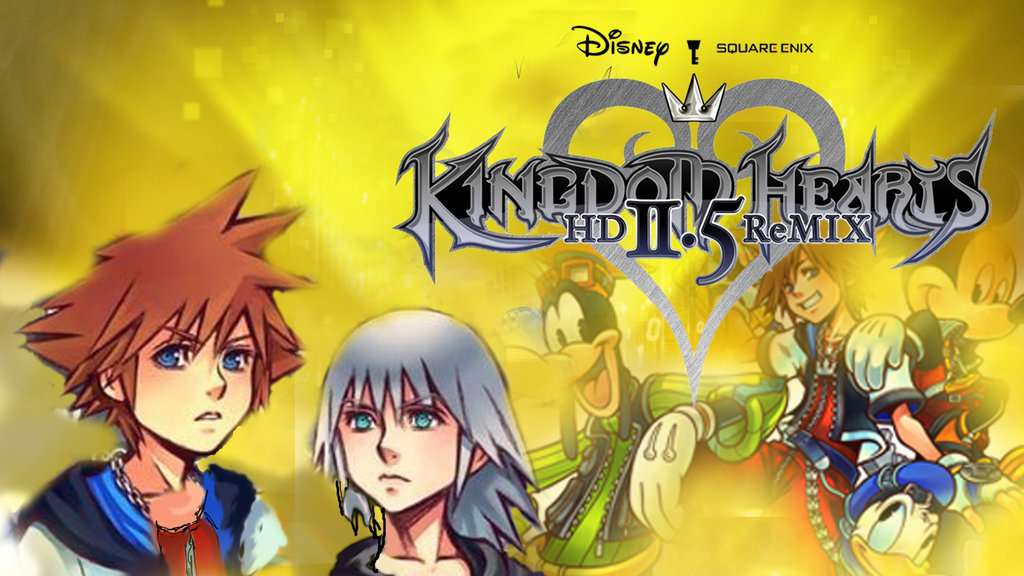 Kingdom Hearts HD Remix Wallpaper By Davidsobo