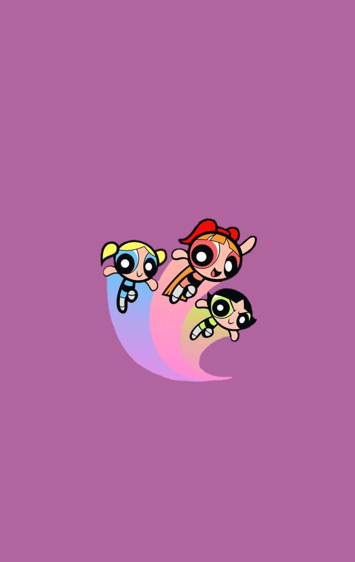 Powerpuff Girls Aesthetic Background Wallpaper