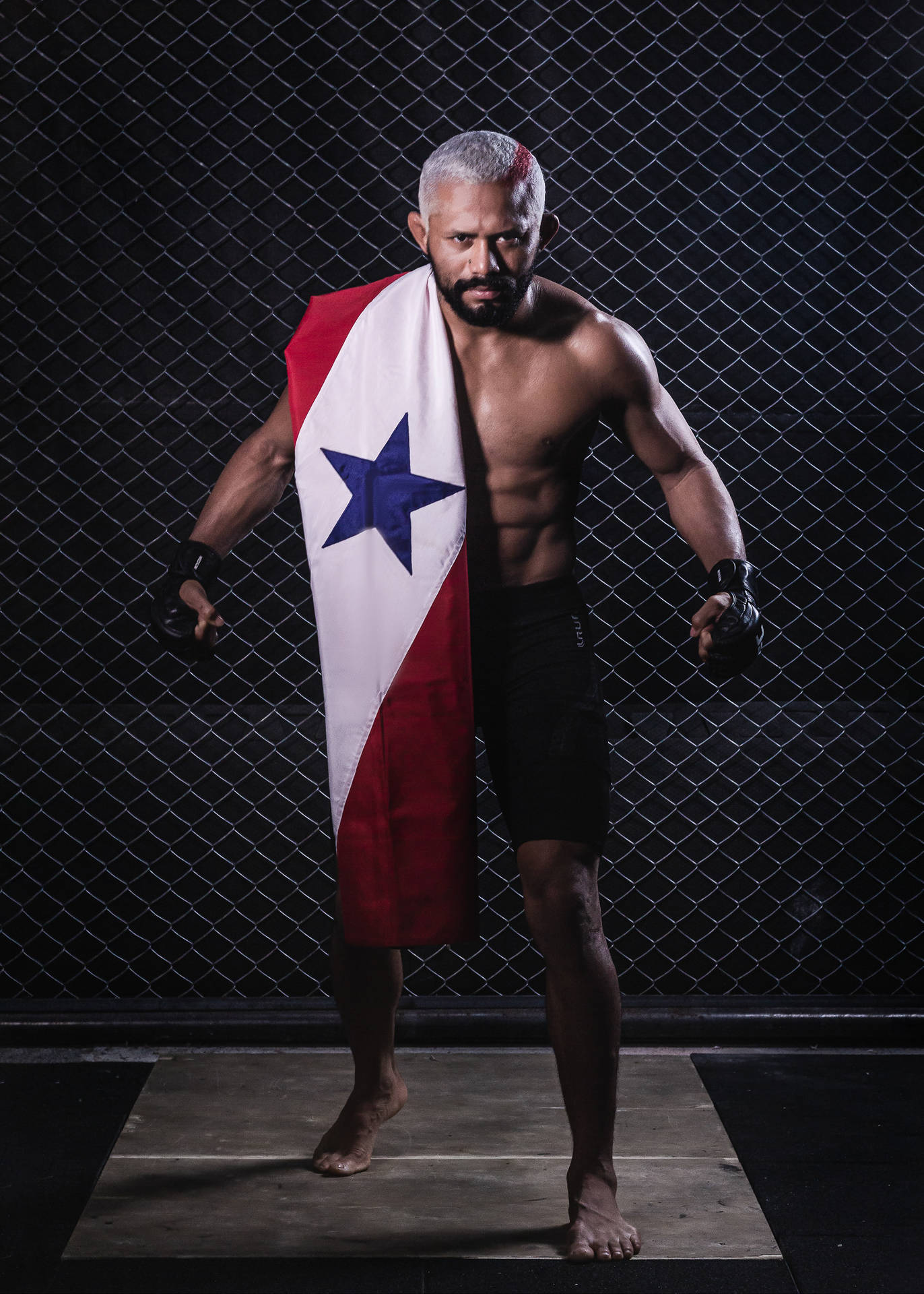 Deiveson Figueiredo With Par Flag Wallpaper
