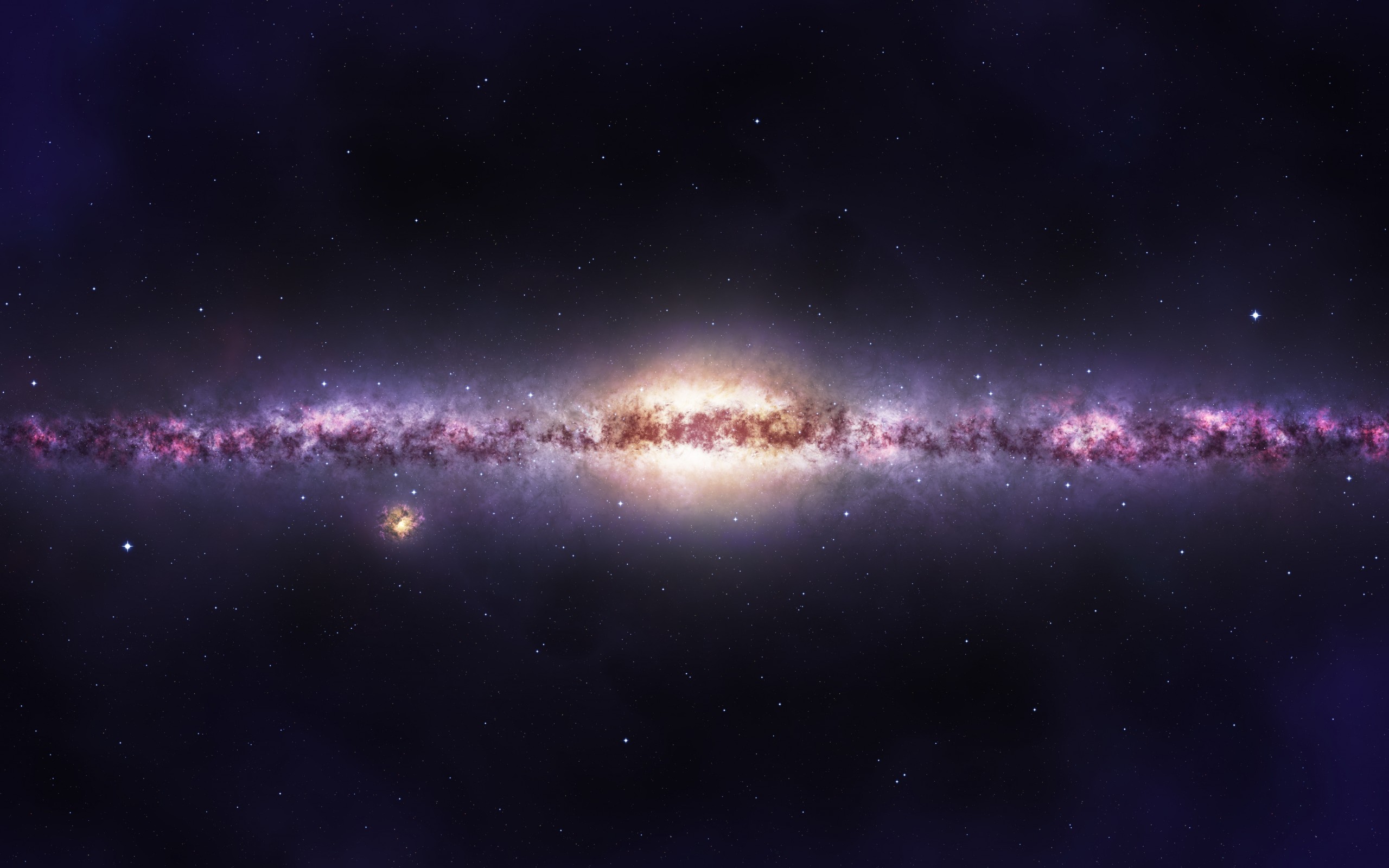 Galaxy The Milky Way Wallpaper Background