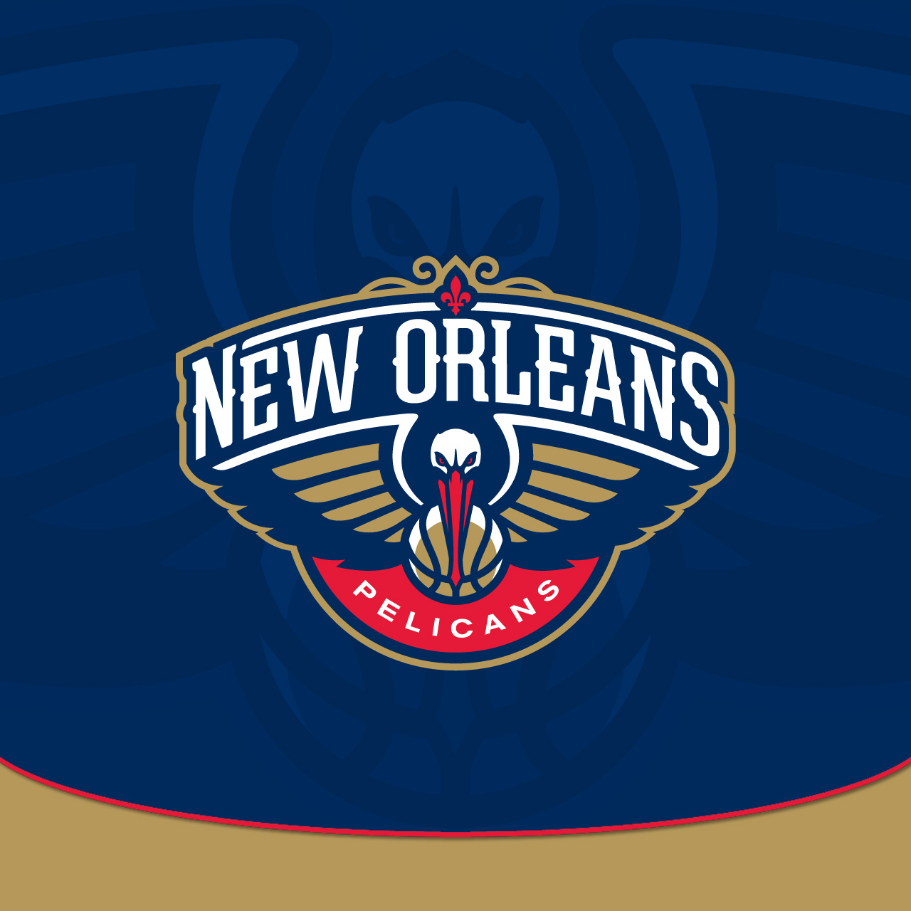 New Orleans Pelicans Wallpaper Logo Tablets Smartphones Nba Circle