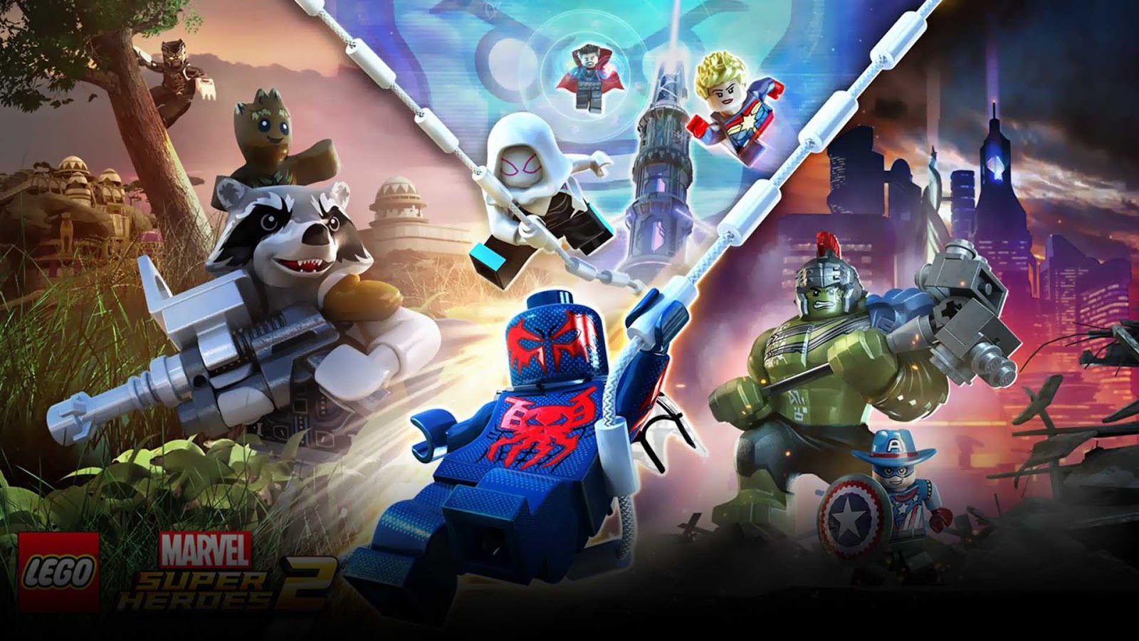Lego Marvel Super Heroes HD Wallpaper X