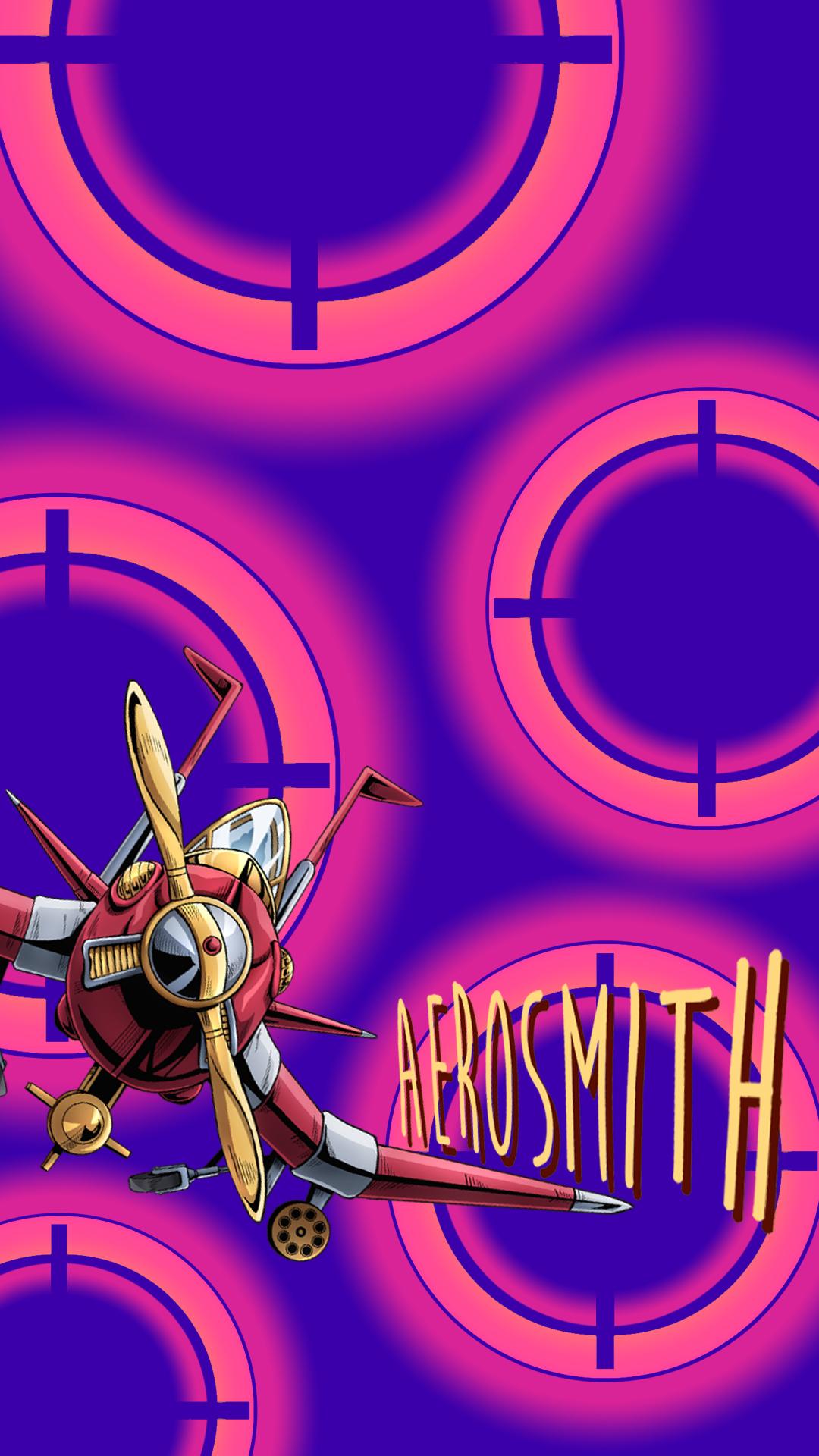 Aerosmith Phone Wallpaper Fanart Stardustcrusaders