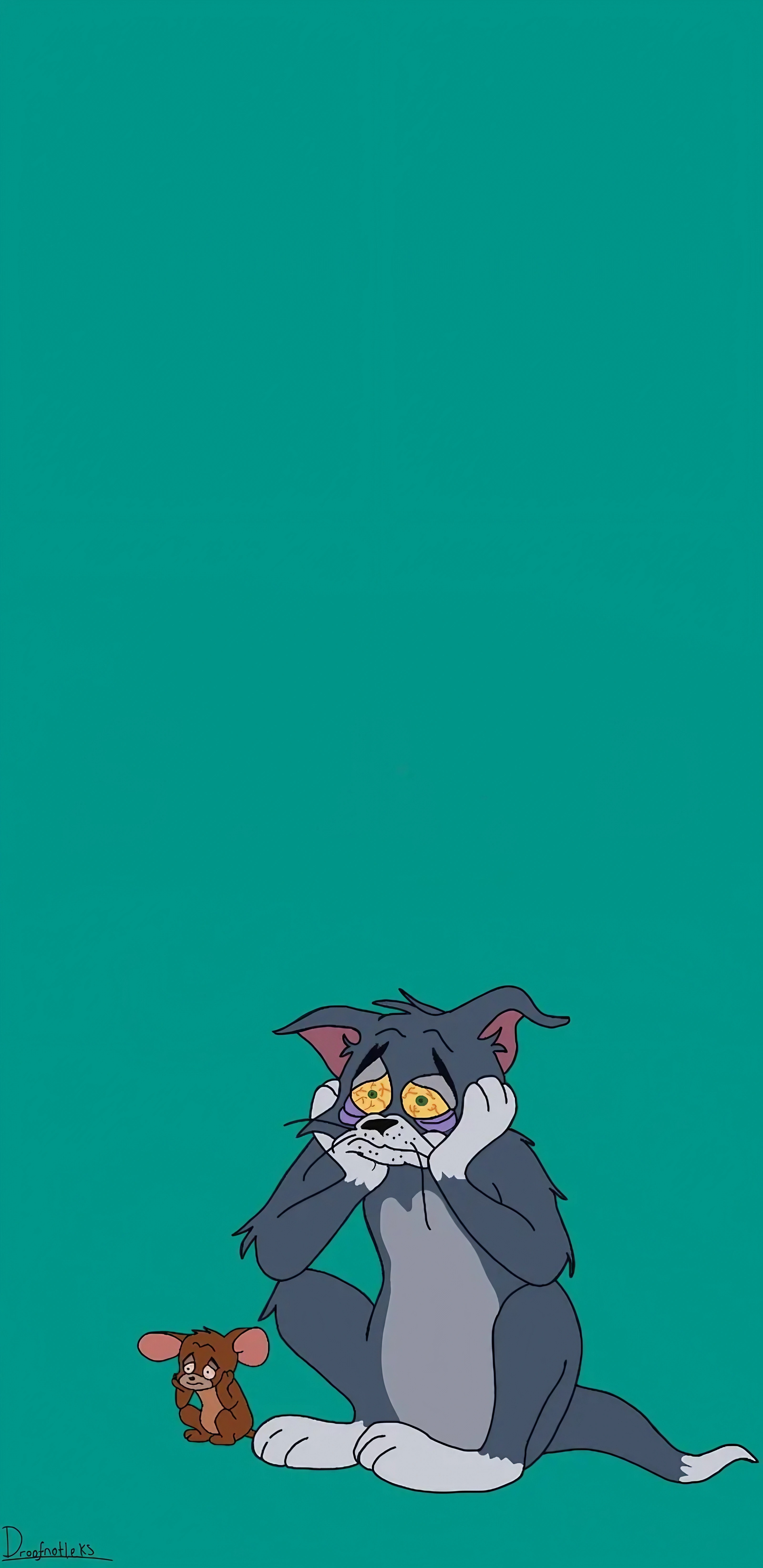Tom And Jerry Aesthetic Wallpaper