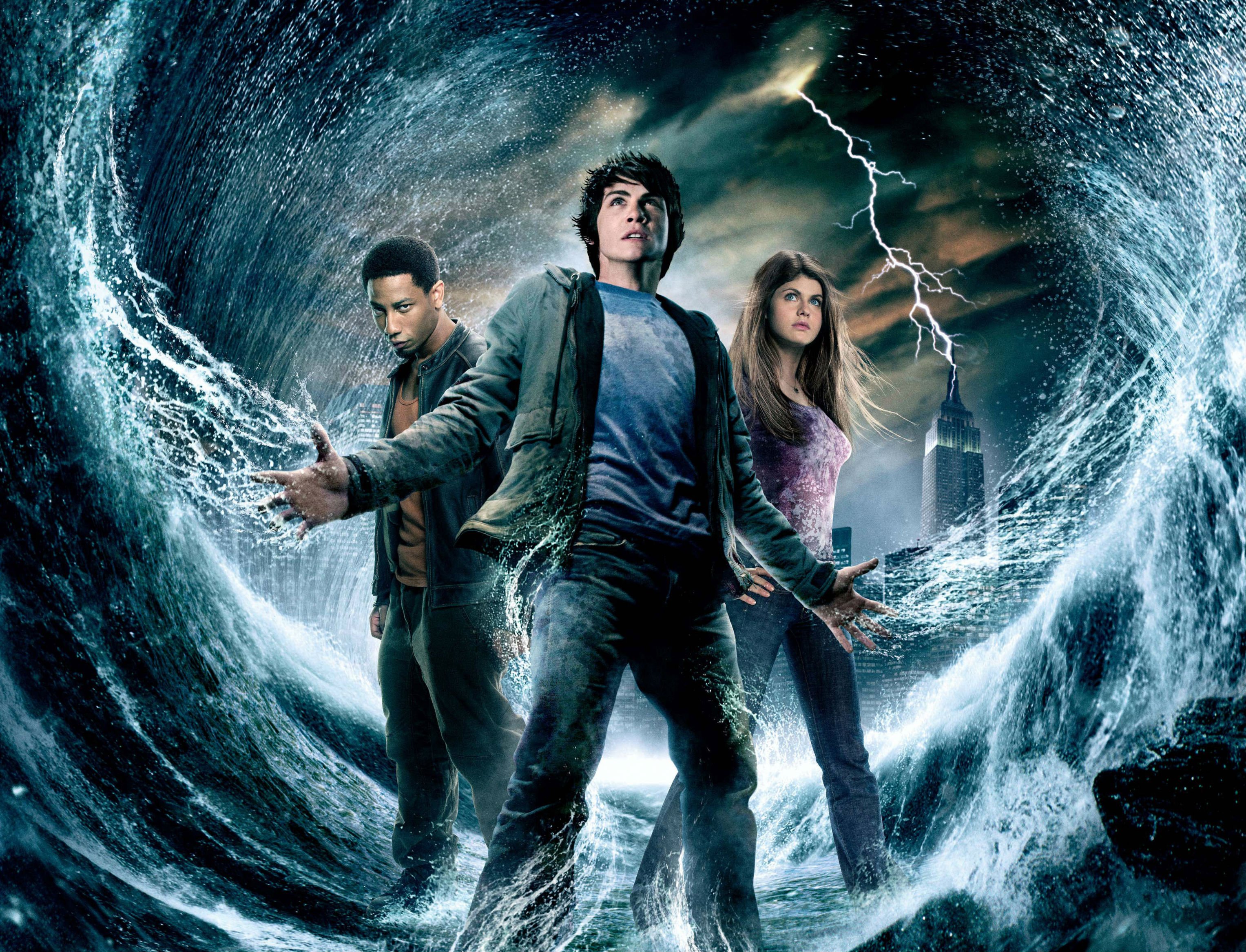 Percy Jackson Olympians Lightning Thief Fantasy Adventure