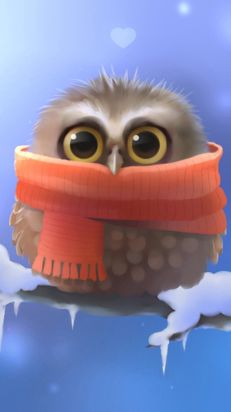 Cute owl iPhone 6 Wallpapers HD iPhone 6 Wallpaper