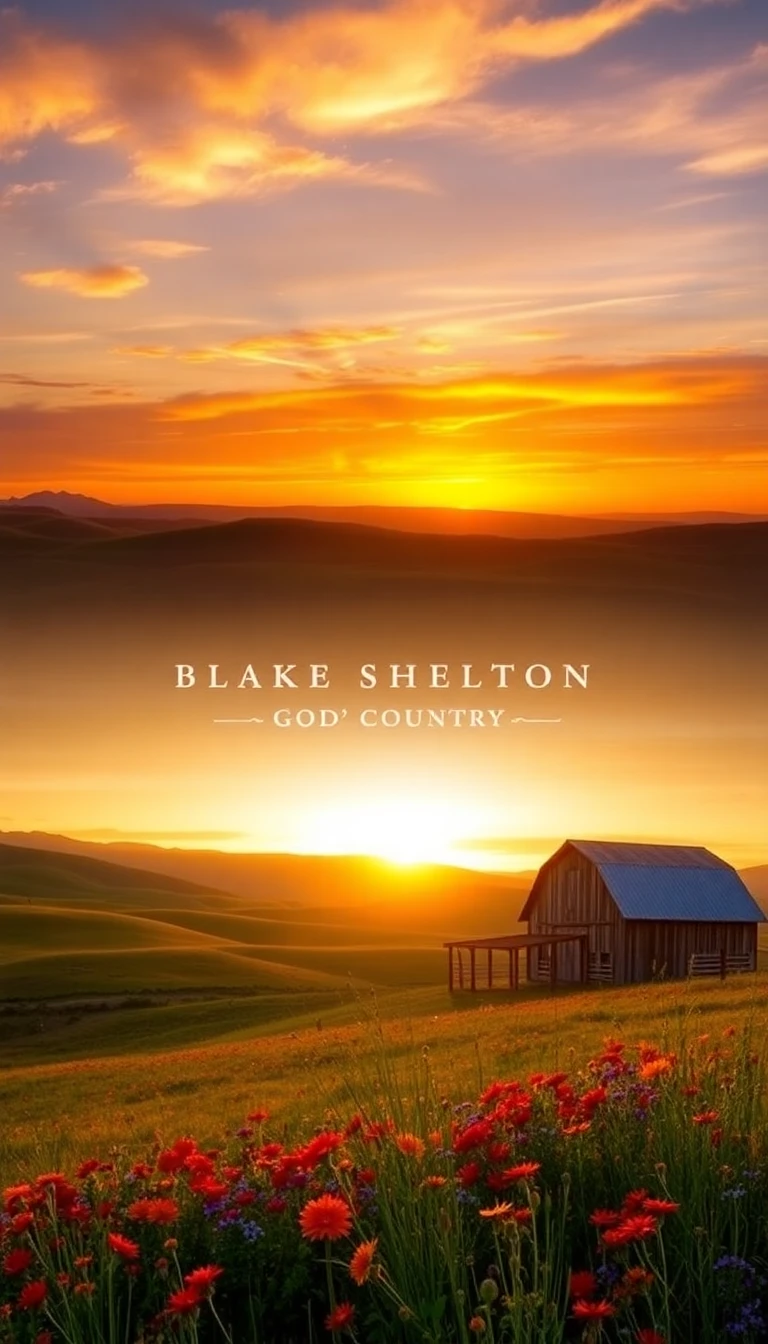 Blake Shelton God S Country Wallpaper