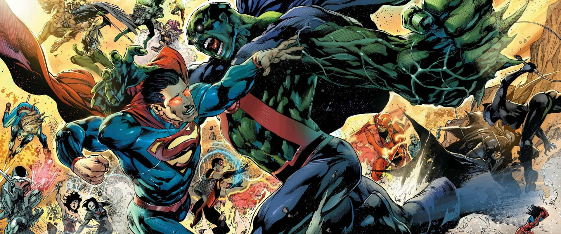 Marvel Vs Dc Universe Wallpaper