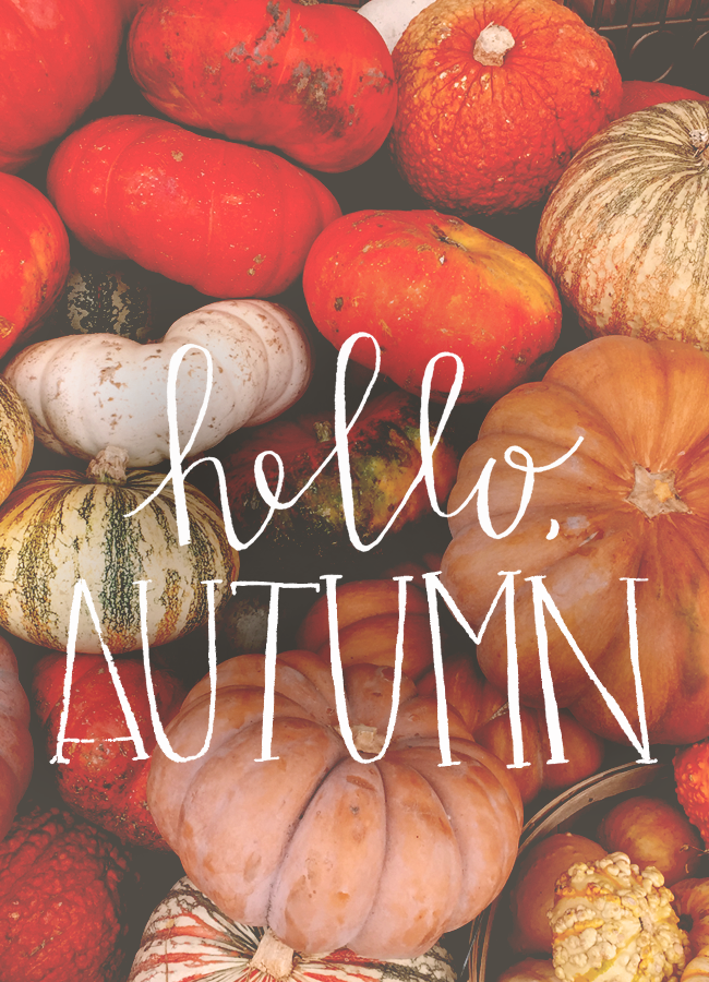Hello Autumn Be Brave With Quotes In