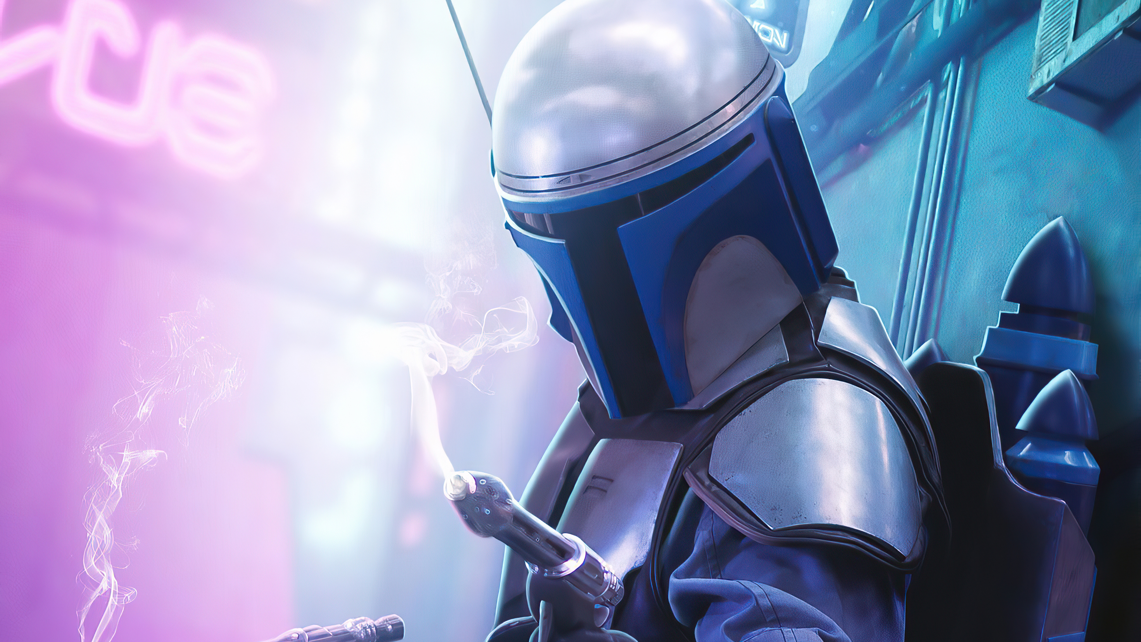 The Mandalorian Artwork Wallpaper HD Tv Shows 4k