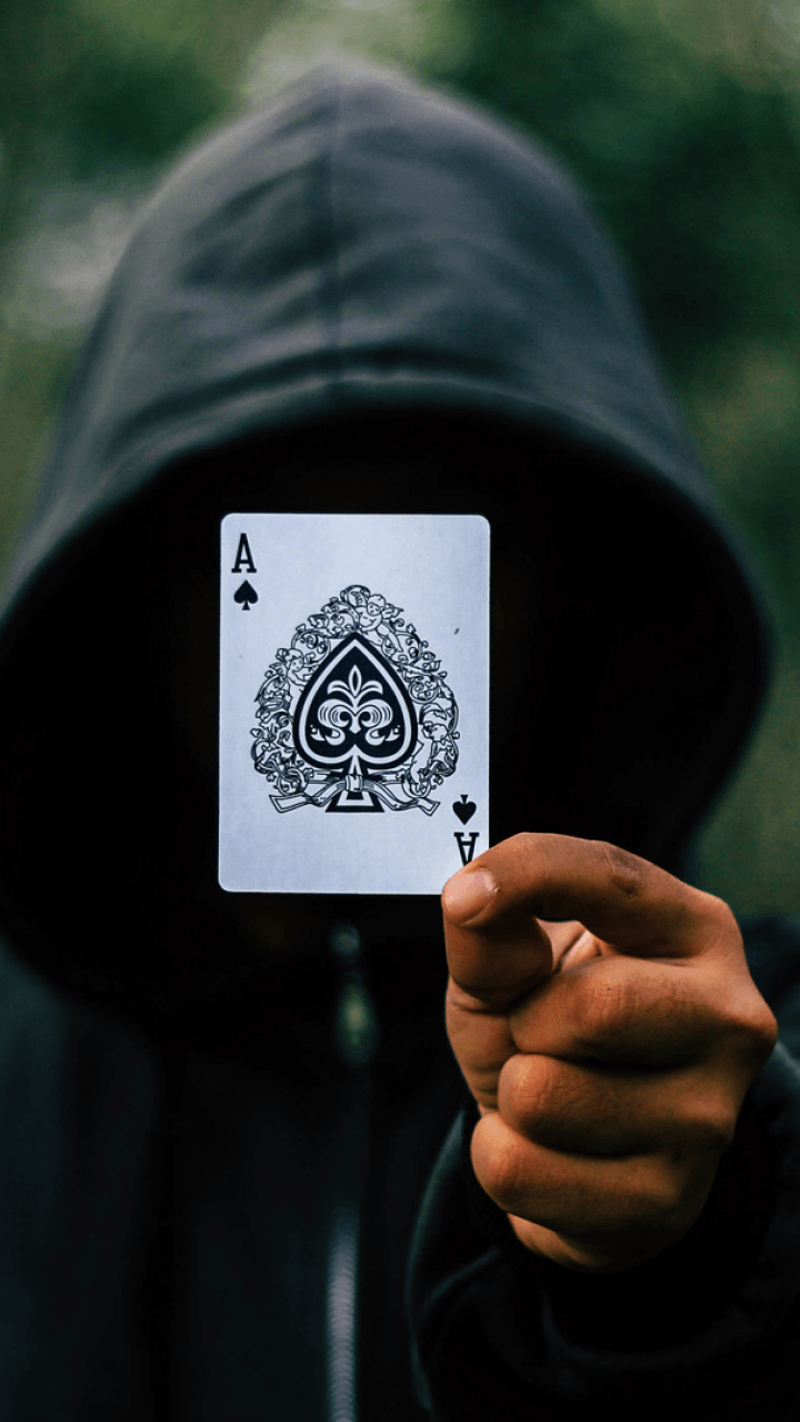 Black Card Wallpaper Mobcup