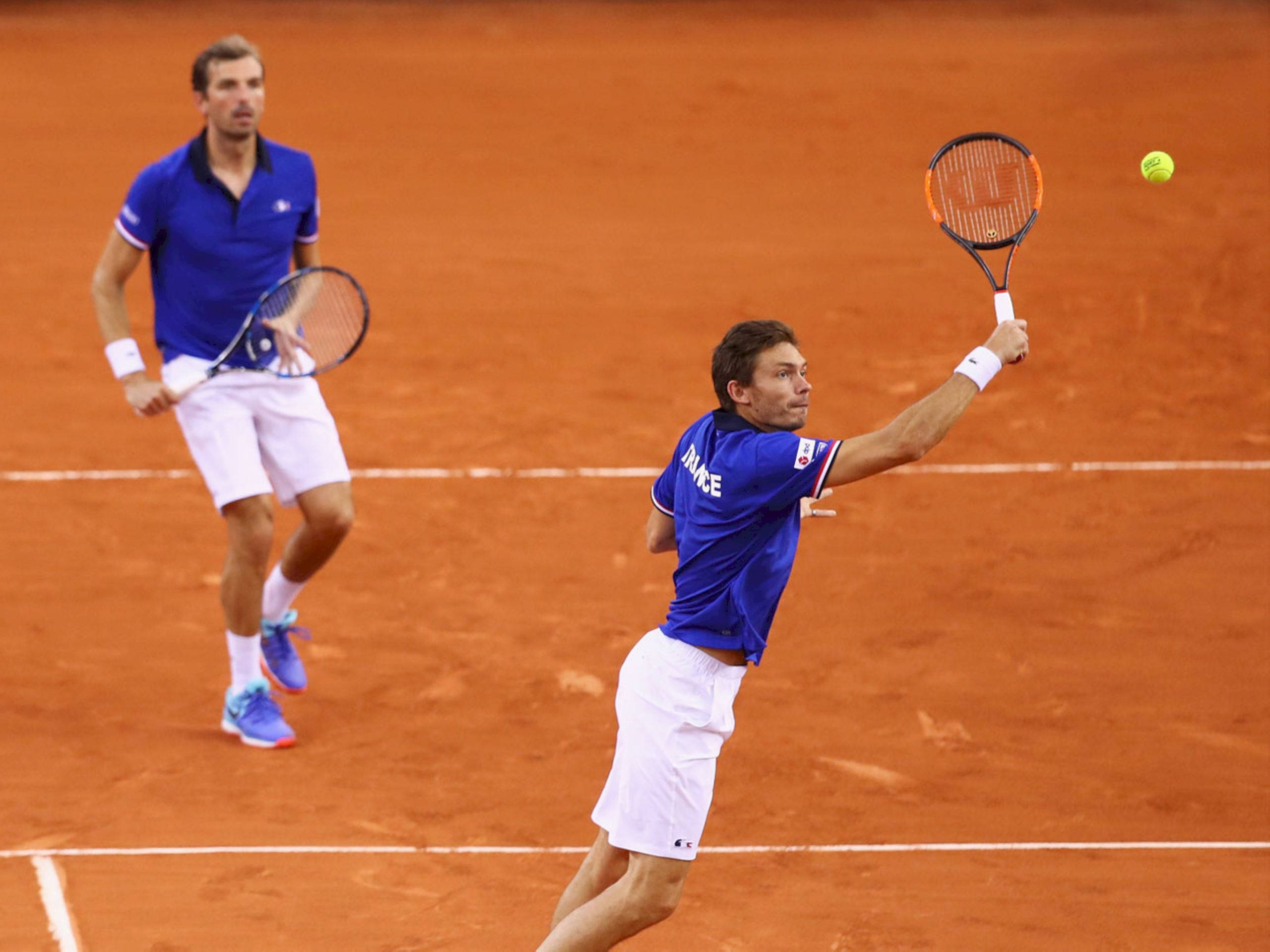 Nicolas Mahut Doubles Game Wallpaper