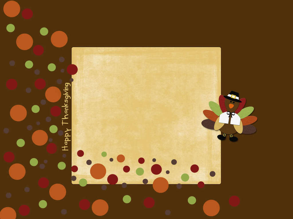 Thanksgiving Abstract Wallpaper Background