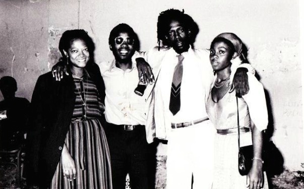 Gregory Isaacs With His Wife June Wyndham General