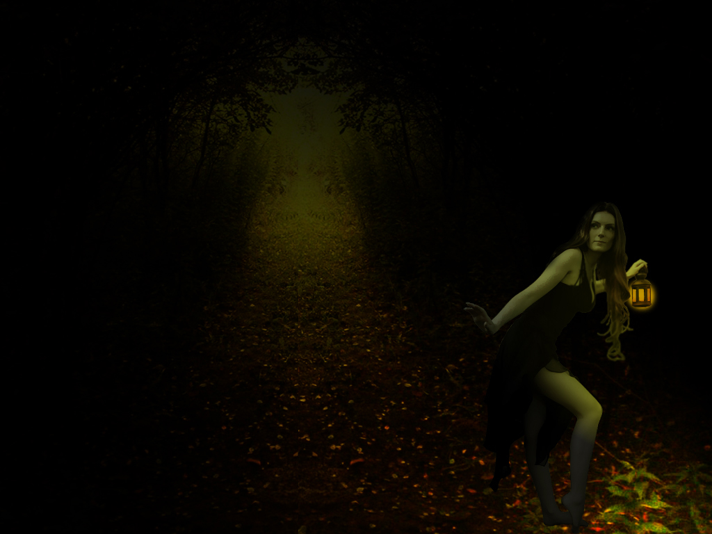 Into The Deep Dark Wood By Lil Mermaid