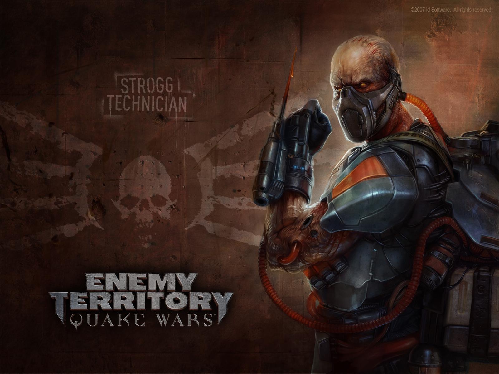 Free download Strogg Technician Quake Wars Enemy Territory Wallpaper ...