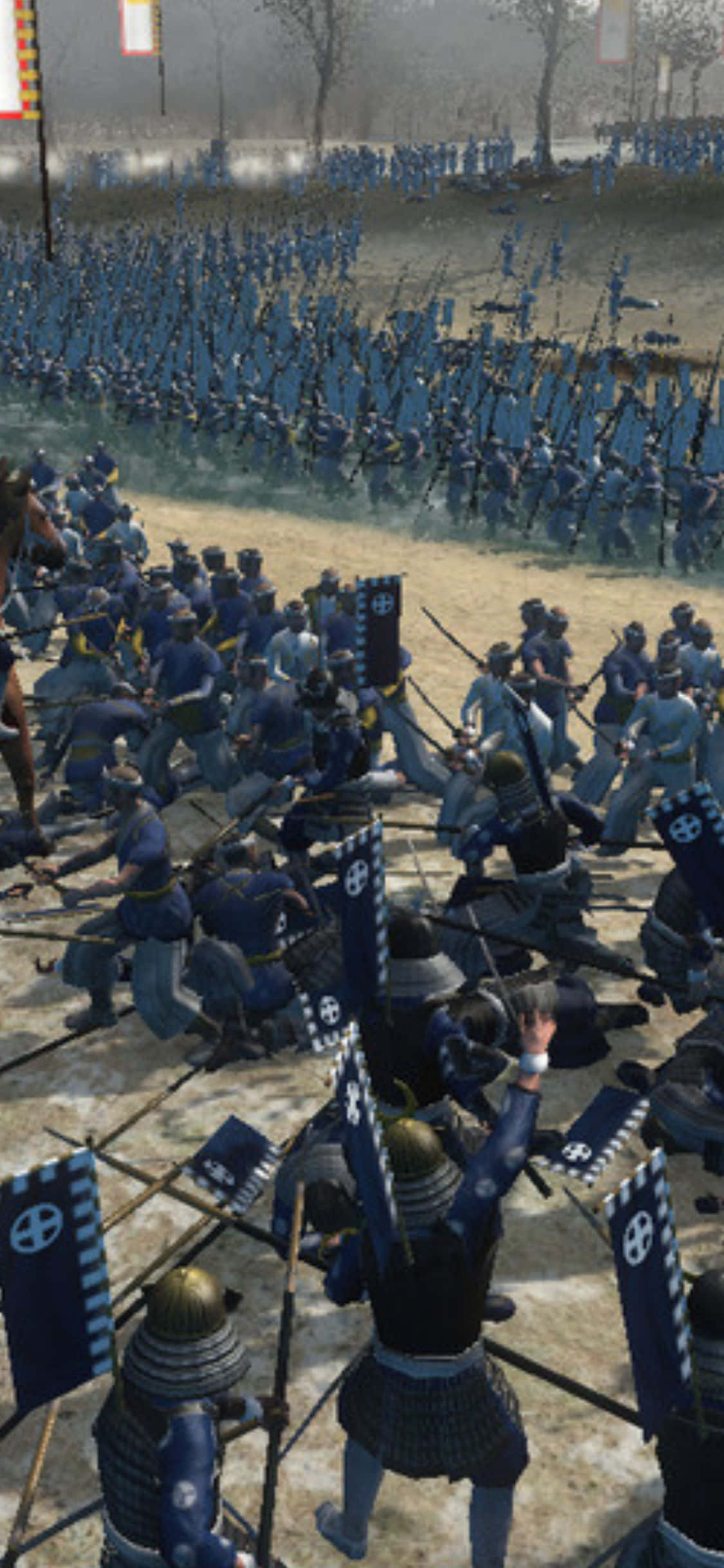 iPhone X Total War Shogun Background Wallpaper