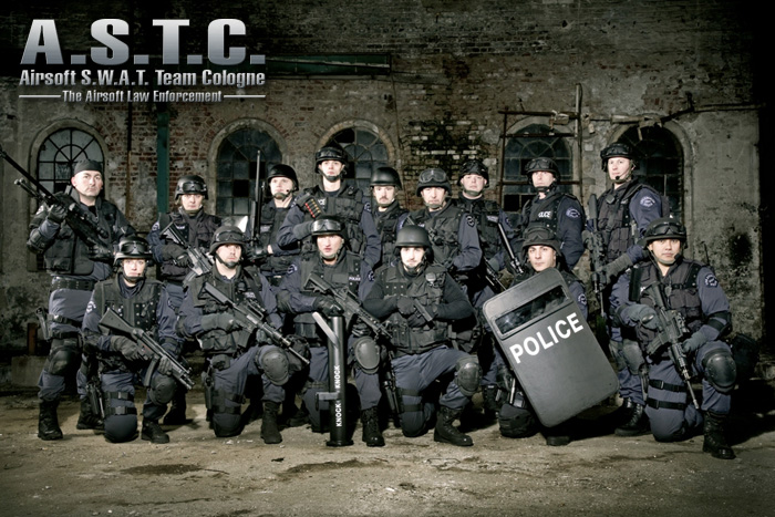 Lapd Swat Paintball Team In Germany