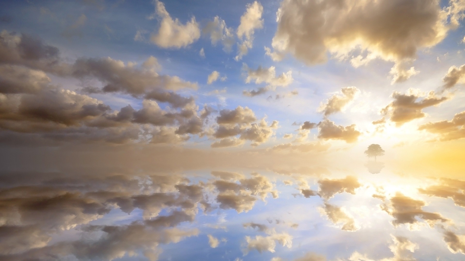 Cloudy Sky HD Wallpaper