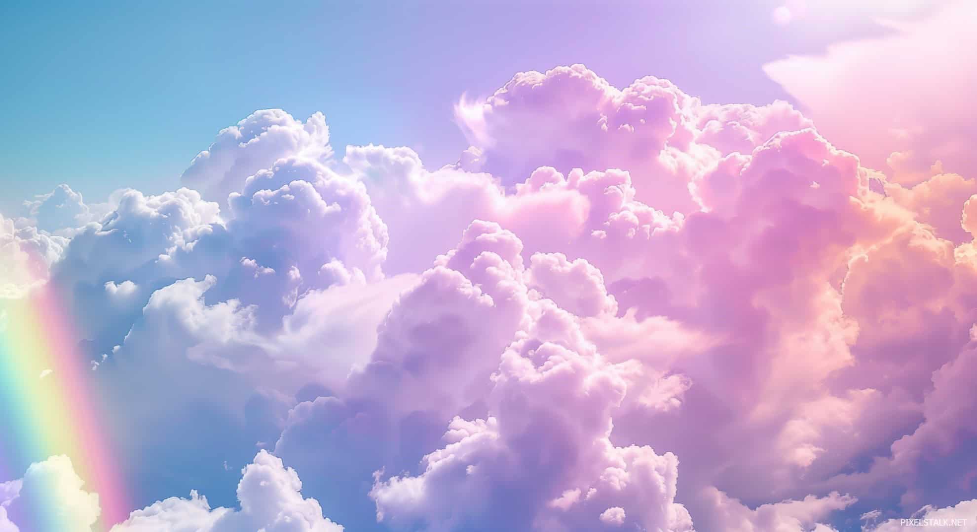 Pastel Rainbow Wallpaper