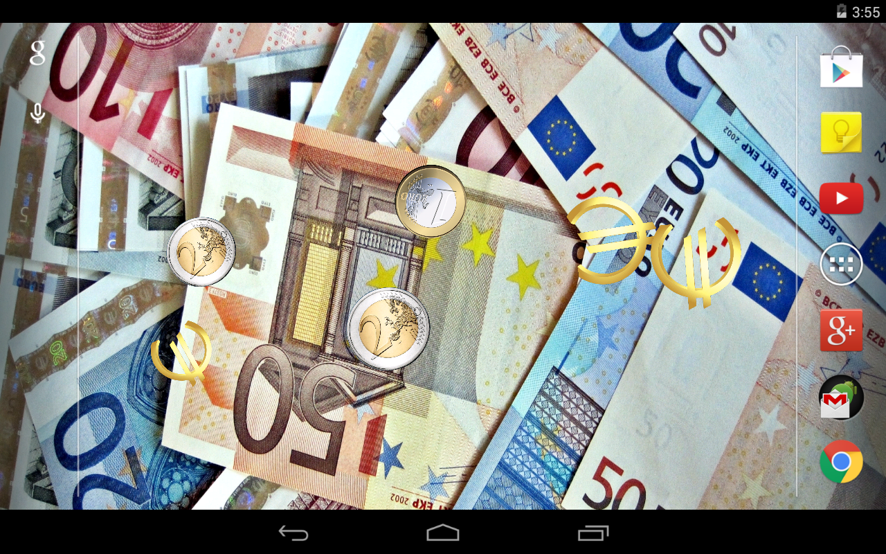 Euro Money Live Wallpaper Android Apps On Google Play